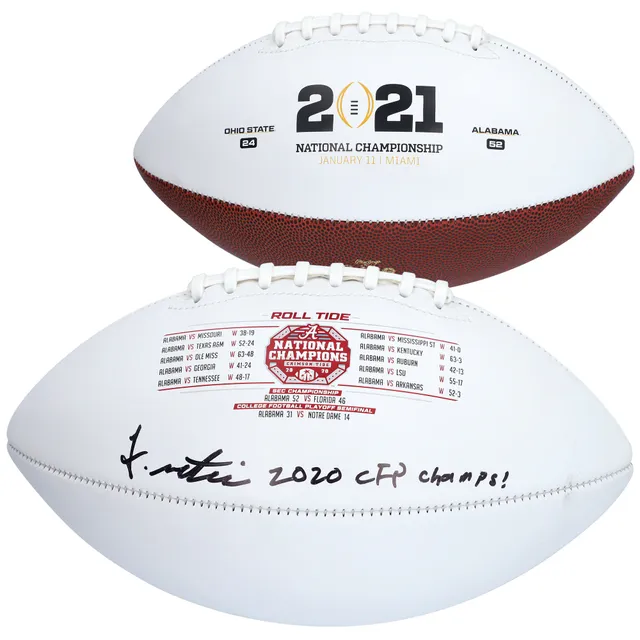 Champ Bailey Denver Broncos Autographed White Panel Football with HOF 19  Inscription