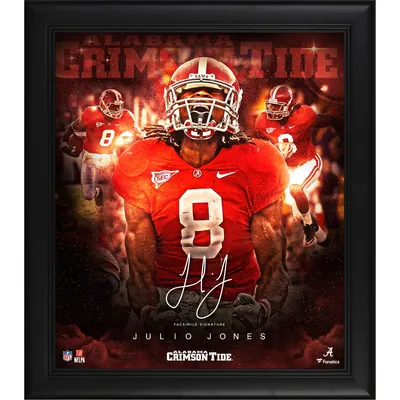 Framed Tua Tagovailoa Alabama Crimson Tide Autographed Nike Red Game  Crimson Jersey with Roll Tide Inscription