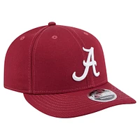Men's New Era Crimson Alabama Crimson Tide Low Profile 9FIFTY Snapback Hat