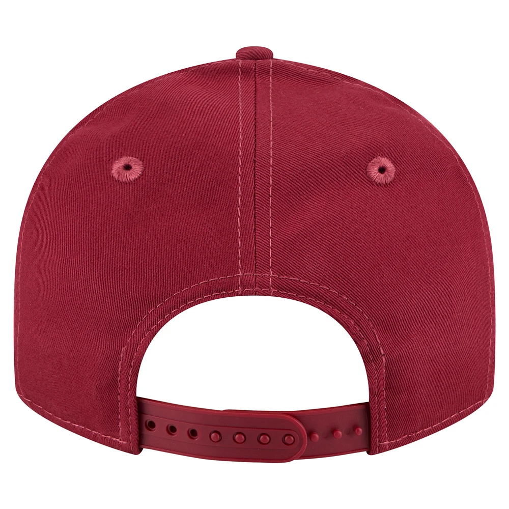 Men's New Era Crimson Alabama Crimson Tide Low Profile 9FIFTY Snapback Hat