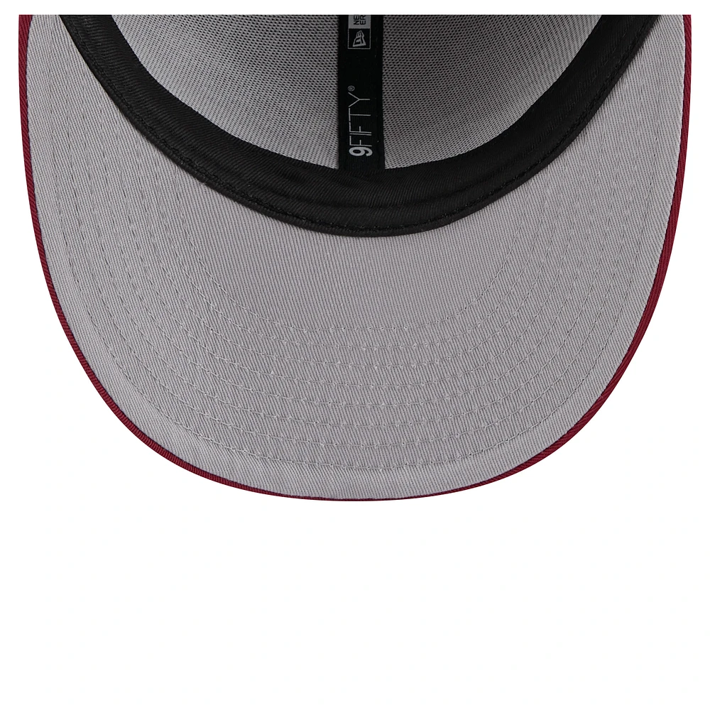 Men's New Era Crimson Alabama Crimson Tide Low Profile 9FIFTY Snapback Hat