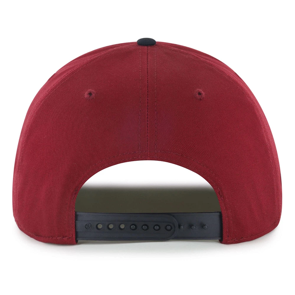 Casquette ajustable Crimson Tide Dropshadow Rope Hitch pour homme, modèle 47, Alabama Crimson