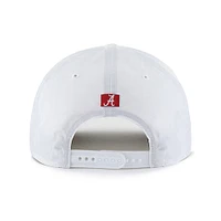 Men's '47 White Alabama Crimson Tide Condor Hitch brrr° Adjustable Hat