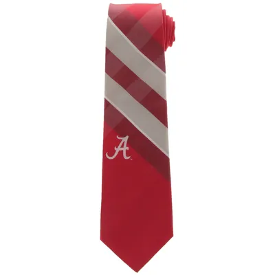 Alabama Crimson Tide Woven Poly Grid Tie