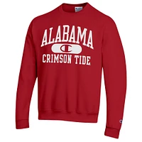 Sweat Champion Crimson Alabama Tide Arch Pill pour homme