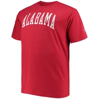 Men's Champion Crimson Alabama Tide Big & Tall Arch Team Logo T-Shirt