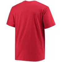 T-shirt avec logo de l'équipe Crimson Tide Big & Tall Arch pour hommes, champion l'Alabama