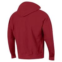 Men's Champion Crimson Alabama Tide Vault Late Night Reverse Weave Pullover Hoodie