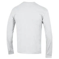 Men's Champion  White Alabama Crimson Tide Basic Arch Long Sleeve T-Shirt