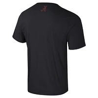 Men's Colosseum Black Alabama Crimson Tide Color Pop Active Blend T-Shirt