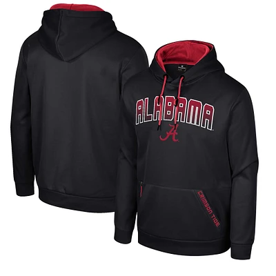 Sweat à capuche noir Colosseum Alabama Crimson Tide Reese pour homme