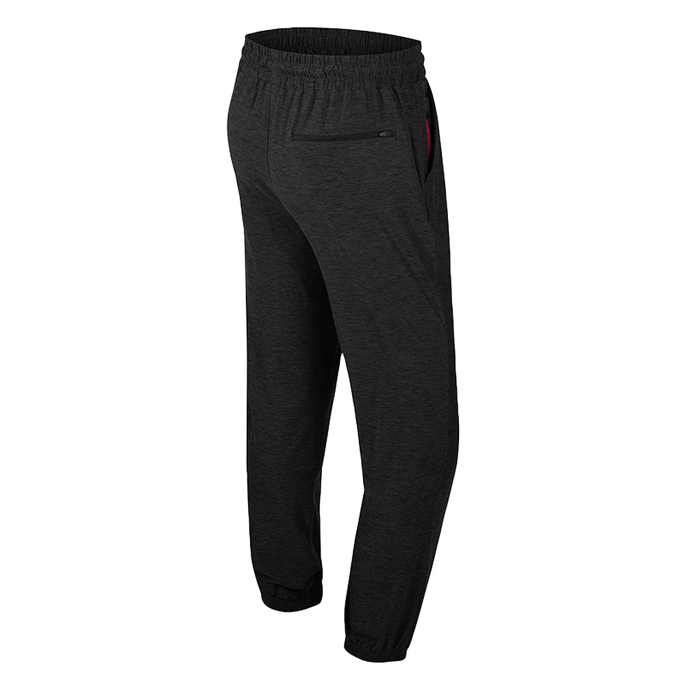 Men's Colosseum Black Alabama Crimson Tide Revolution Jogger Pants