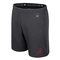 Men's Colosseum Charcoal Alabama Crimson Tide Forget Shorts