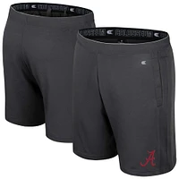 Short Alabama Crimson Tide Forget pour homme Colosseum Anthracite