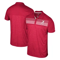 Polo Colosseum Crimson Alabama Tide Big & Tall Langmore pour hommes