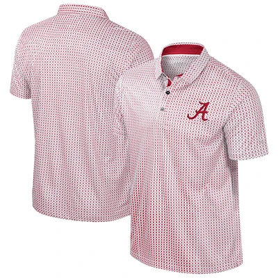 Men's Colosseum Crimson Alabama Tide Big & Tall Marty Rival Polo