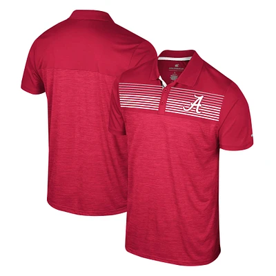 Polo Colosseum Crimson Alabama Tide Langmore pour hommes