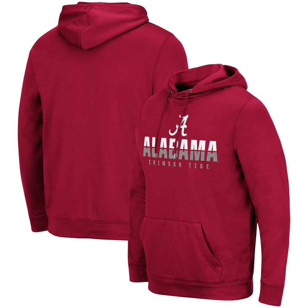 Men's Colosseum Crimson Alabama Tide Lantern Pullover Hoodie