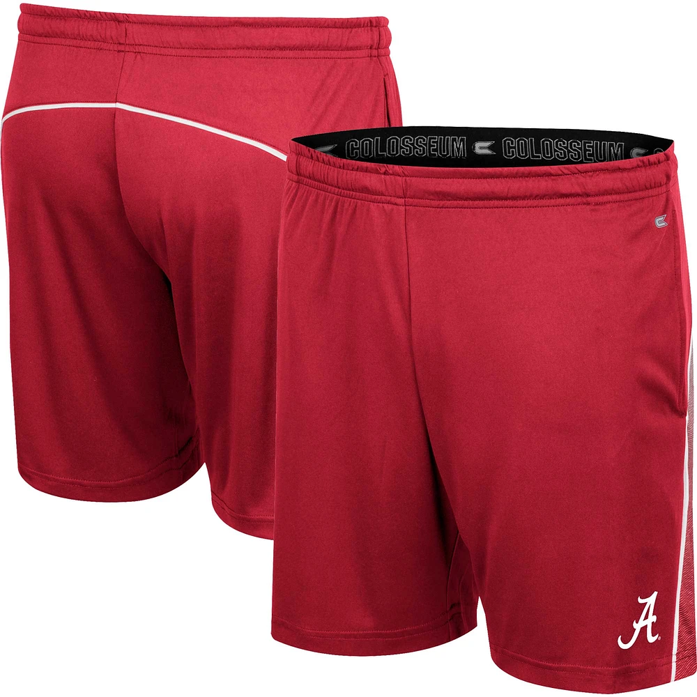 Men's Colosseum Crimson Alabama Tide Laws of Physics Shorts