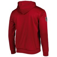 Men's Colosseum Crimson Alabama Tide OHT Military Appreciation Team Color Pullover Hoodie