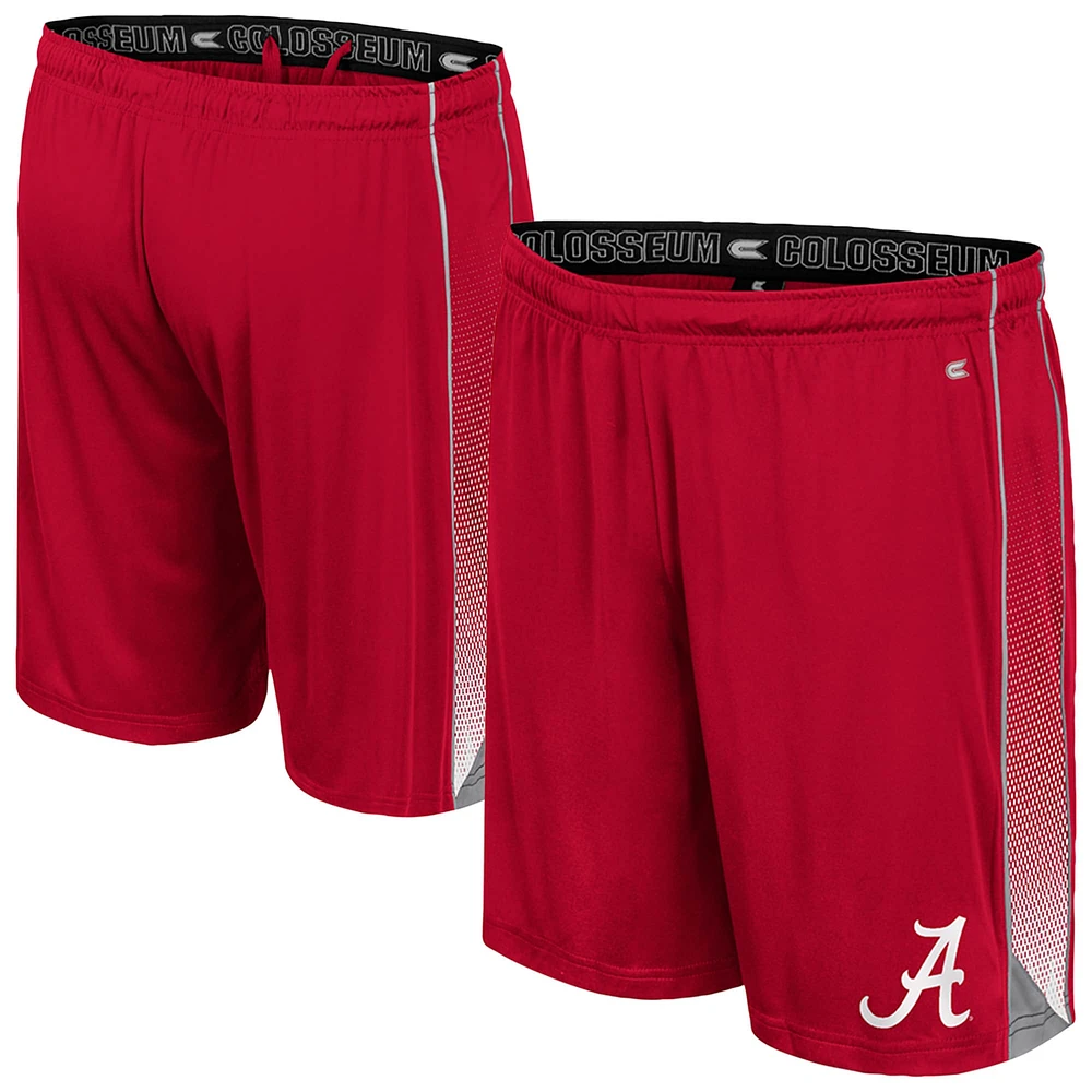 Short en ligne Colosseum Crimson Alabama Tide pour hommes