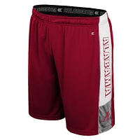 Men's Colosseum Crimson Alabama Tide Quantum Shorts