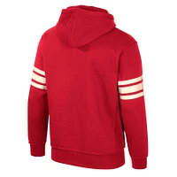 Pull à capuche Colosseum Crimson Alabama Tide Saluting pour hommes