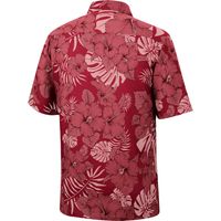 Men's Colosseum Crimson Alabama Tide The Dude Camp Button-Up Shirt