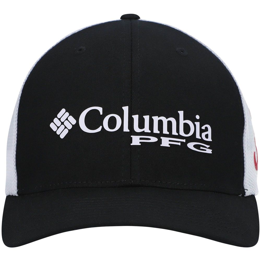 Men's Columbia Black Alabama Crimson Tide PFG Snapback Hat