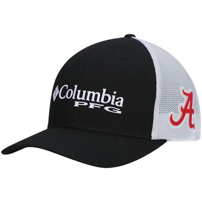 Men's Columbia Black Alabama Crimson Tide PFG Snapback Hat