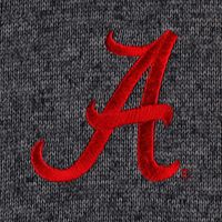 Men's Columbia Charcoal Alabama Crimson Tide Canyon Point Omni-Shield Raglan Half-Zip Top