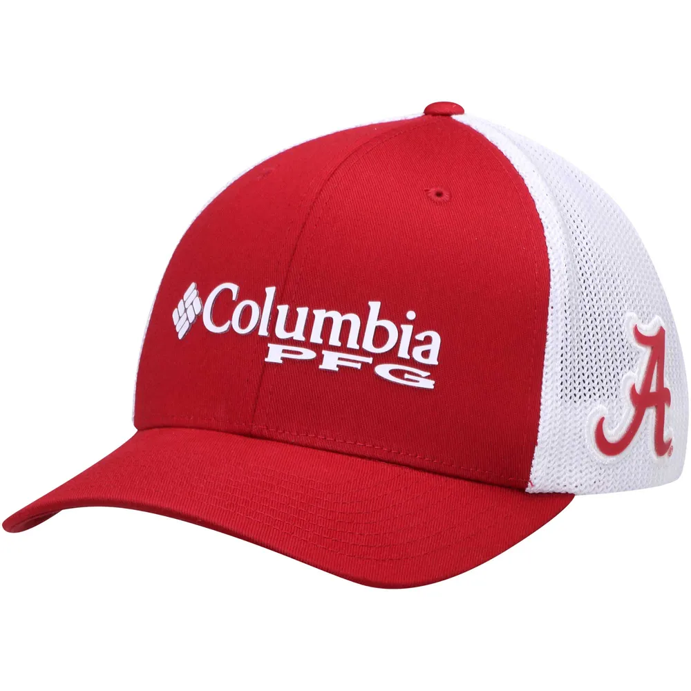 Casquette Columbia Crimson Alabama Tide Collegiate PFG Flex pour homme