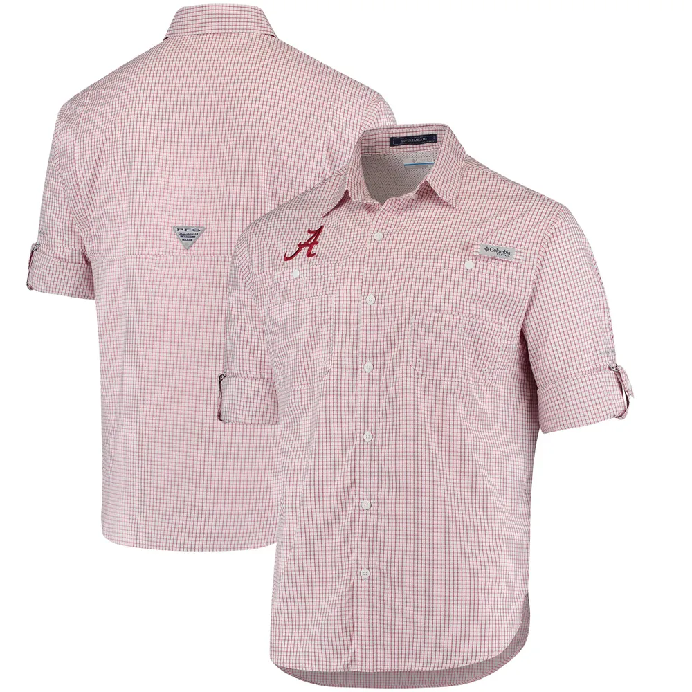 Auburn Columbia Tamiami PFG Shirt -Navy