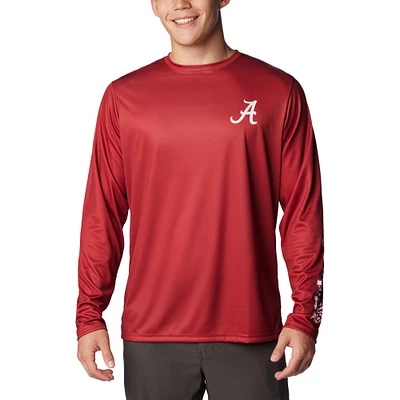 V110823 Alabama 679 T-shirt CBA Terminal Shot LS pour hommes + TEEMENLSP