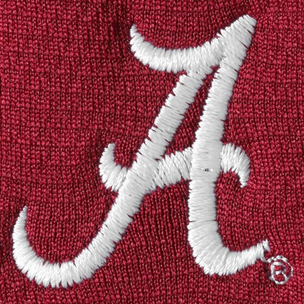 Men's Columbia Golf Crimson Alabama Tide Shotgun Quarter-Zip Pullover