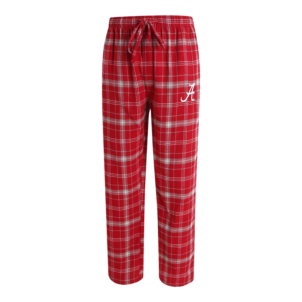 Pantalon à carreaux Ultimate Sport Crimson Alabama Tide Big & Tall pour hommes de Concepts