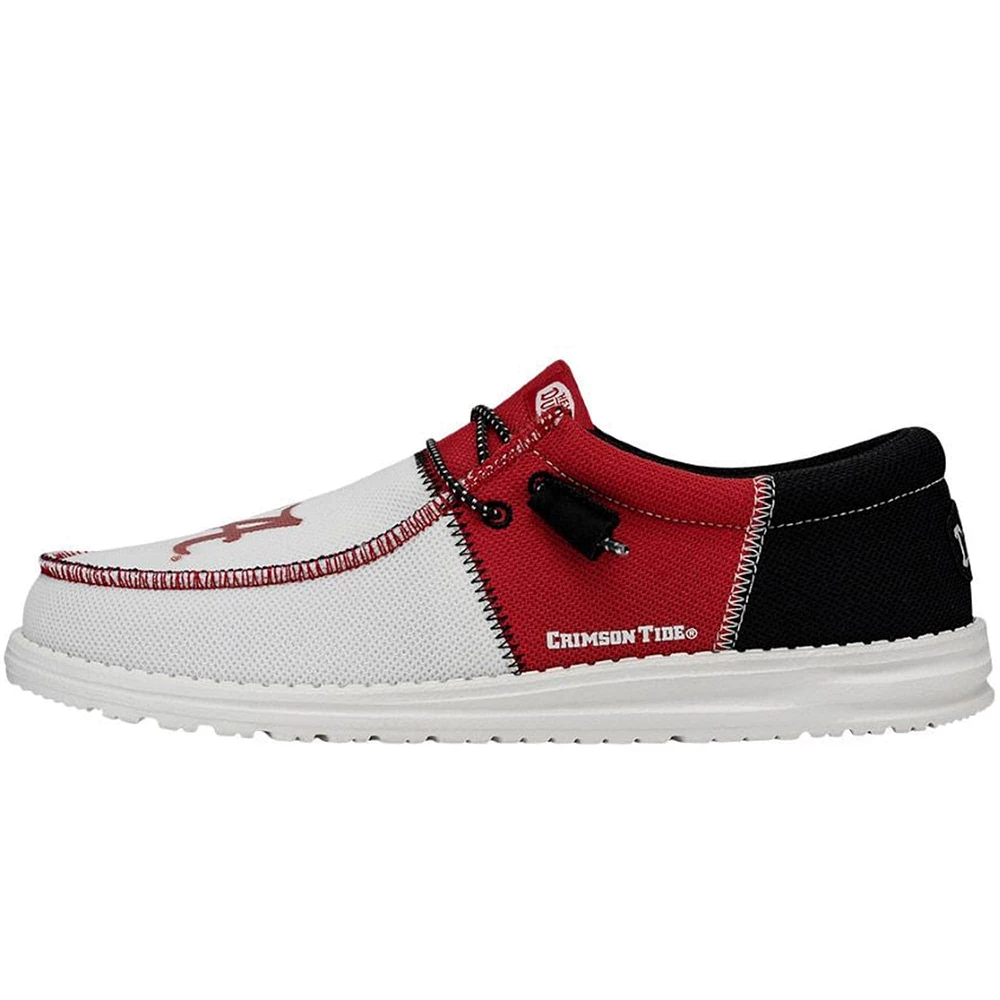 Men's Crimson/Black Alabama Crimson Tide Wally Casual Shoes