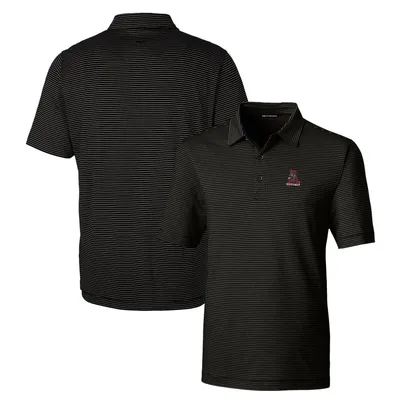 Alabama Crimson Tide Cutter & Buck Forge Pencil Stripe Stretch Polo