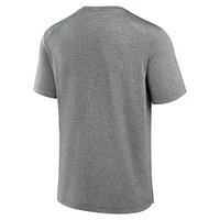 T-shirt technique noir pour homme Fanatics Alabama Crimson Tide Front Office