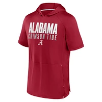 Men's Fanatics  Crimson Alabama Tide Core Read Hoodie T-Shirt