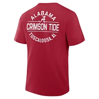 T-shirt Fanatics Crimson Alabama Fastbreak pour homme