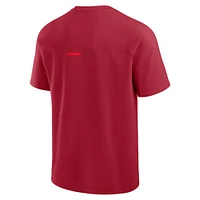 T-shirt à trois mélanges Flex Crimson Tide de Fanatics pour homme