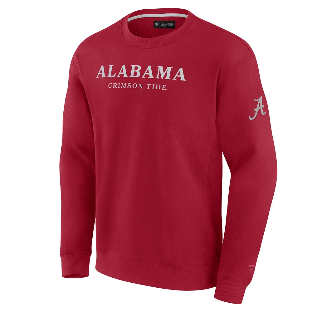 Men's Fanatics Crimson Alabama Tide Unlimited Pullover Sweatshirt