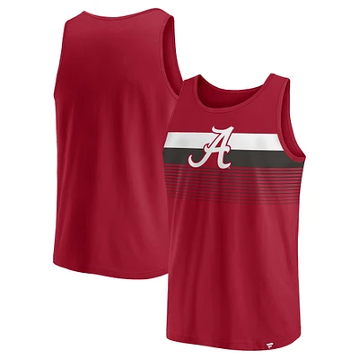 Men's Fanatics Crimson Alabama Tide Wild Game Tank Top