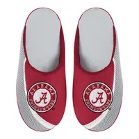 Alabama Crimson Tide FOCO Big Logo Color Edge Slippers