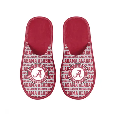 Alabama Crimson Tide FOCO Scuff Logo Slide Slippers