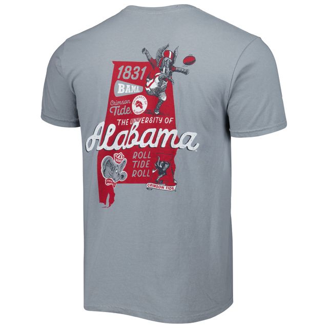 T-shirt Graphite Alabama Crimson Tide Vault State Comfort pour homme