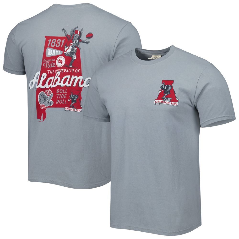 Men's Graphite Alabama Crimson Tide Vault State Comfort T-Shirt