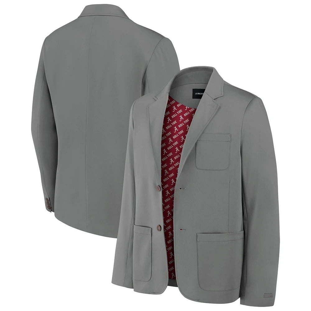 Men's J. Palmer Graphite Alabama Crimson Tide Man Motion Blazer