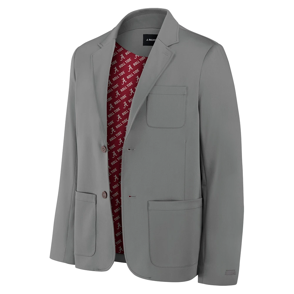 Men's J. Palmer Graphite Alabama Crimson Tide Man Motion Blazer